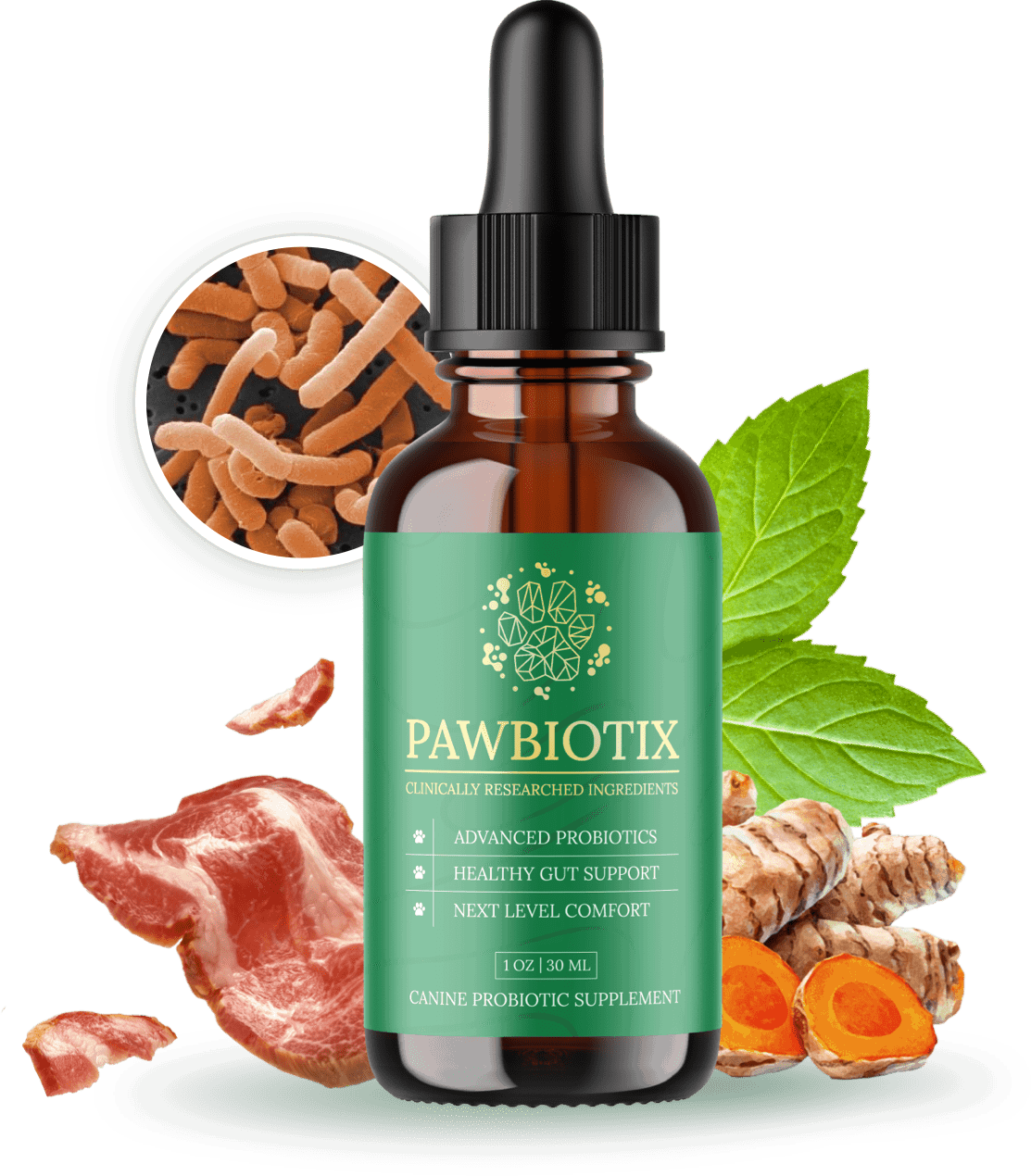 Pawbiotix 3 bottles
